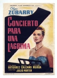 Poster Concert for a tear 1955
