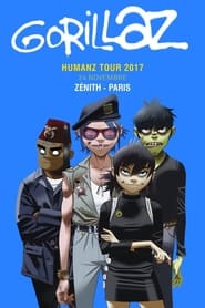 Poster Gorillaz au Zénith 2017