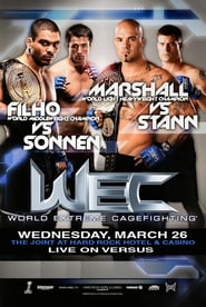 Poster WEC 33: Marshall vs. Stann 2008