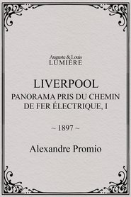 Poster Liverpool, panorama pris du chemin de fer électrique, I 1897