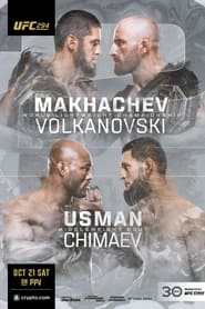 Poster UFC 294: Makhachev vs. Volkanovski 2
