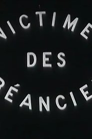 Poster Victime de créanciers 1906