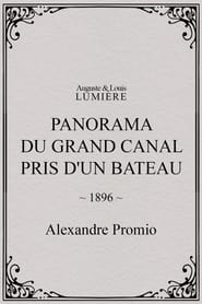 Poster Panorama du grand Canal pris d'un bateau