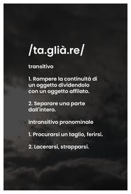 Poster for /ta.glià.re/