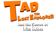 Tad, the Lost Explorer, and the Secret of King Midas Logo
