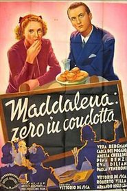 Poster Maddalena, ein Mädchen mit Pfiff