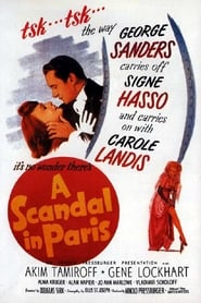 A Scandal in Paris poszter