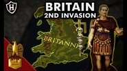 Caesar ⚔️ Second Invasion of Britain, 54 BC