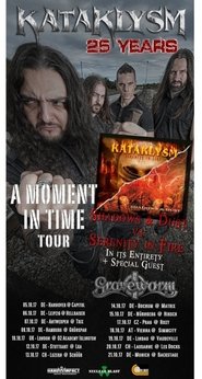 Poster Kataklysm a moment in time tour 1970