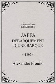 Jaffa : débarquement d’une barque