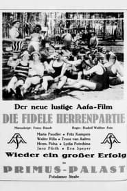 Poster Die fidele Herrenpartie 1929