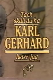 Poster Tack ska du ha, Karl Gerhard heter jag