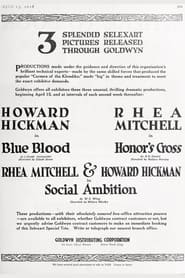 Poster Social Ambition 1918
