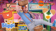 Blippi Learns To Be A Hawker