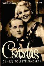 Poster Csárdás 1935