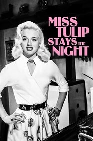 Poster Miss Tulip Stays the Night 1955