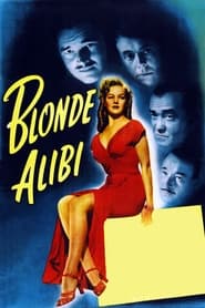 Poster Blonde Alibi 1946