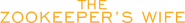 The Zookeeper's Wife Logo