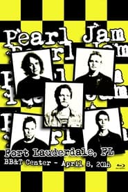 Poster Pearl Jam: Fort Lauderdale 2016