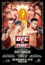 Poster UFC on Fuel TV 6: Franklin vs. Le