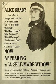Poster A Self-Made Widow 1917