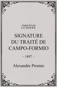 Poster Signature du traité de Campo-Formio
