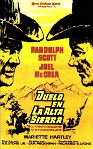 Duelo en la alta sierra poster