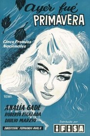 Poster Yesterday Was Spring 1955