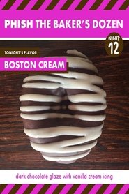 Poster Phish The Baker's Dozen Night 12 Boston Creme 2017