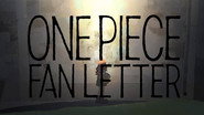 One Piece Fan Letter