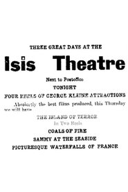 Poster The Island of Terror 1911