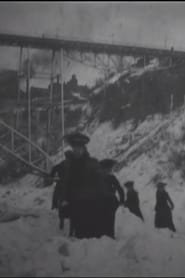 Poster Crossing Ice Bridge at Niagara Falls