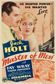 Poster Master of Men 1933