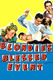 Poster Blondie's Blessed Event