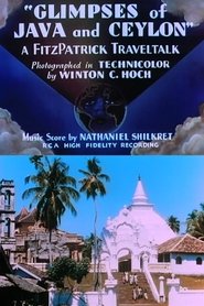 Poster Glimpses of Java and Ceylon 1937