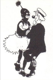 Kapten Grogg och Kalle på negerbal