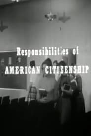 Poster Responsibilities of American Citizenship 1955