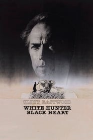 Білий мисливець, чорне серце постер