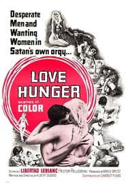 Poster Love Hunger 1962
