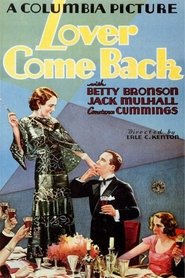 Poster Lover Come Back 1931