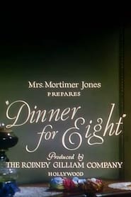 Poster Mrs. Mortimer Jones Prepares "Dinner for Eight"