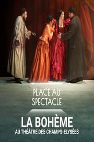 Poster La Bohème, théâtre des Champs Elysées