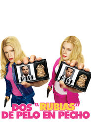 Dos rubias de pelo en pecho poster