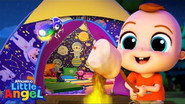 Episode 5 Camping Song Little Angel Kids Songs & Nursery Rhymes