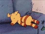 Das Tigerschweinchen / Kleiner Hase Baldrian still