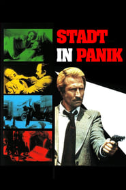 Poster Stadt in Panik