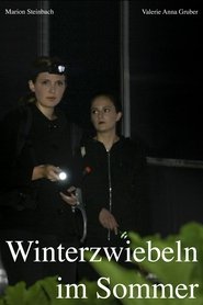 Poster Winterzwiebeln im Sommer