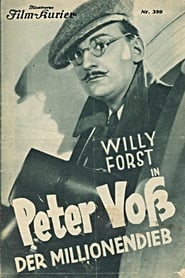Poster Peter Voss, der Millionendieb