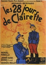 Poster Les 28 jours de Clairette 1933