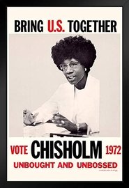 Poster Shirley Chisholm for President 1972